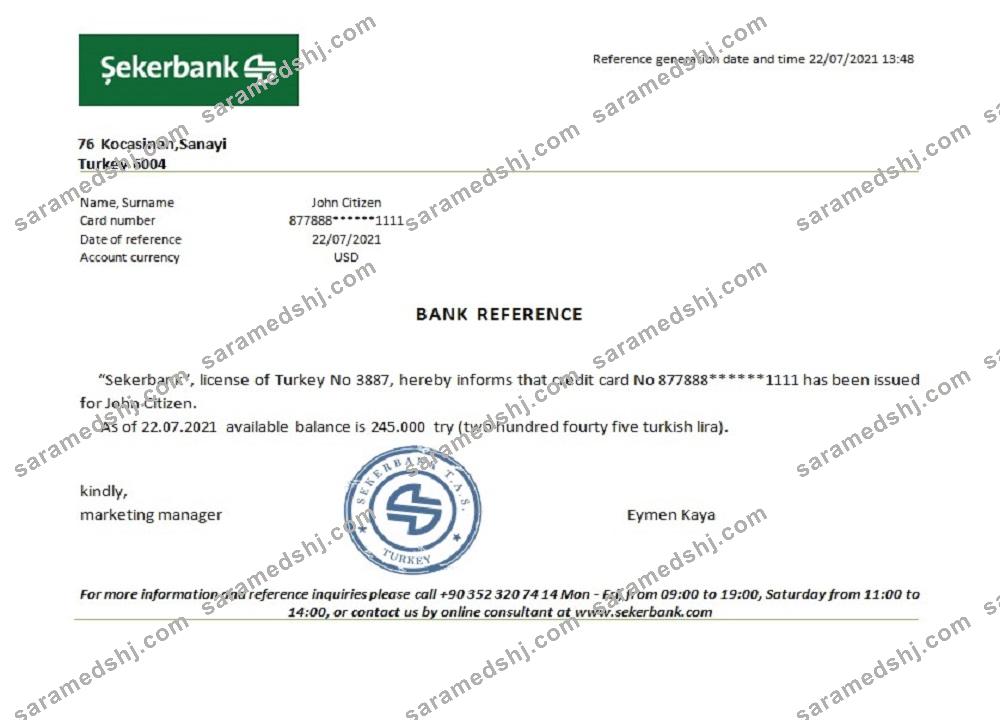 Turkey_Sekerbank_reference